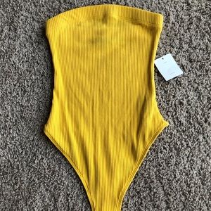 Yellow Bodysuit